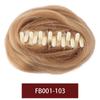 LUPU Straight Synthetic Bread Grab Pins Hair Bun Wigs Party Red Wig Clips Female Hair Tail Extension Heat-resistant Fackhair