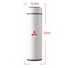 1pcs Car Cup Water Cup Creative Mass Simple Temperature Cup Accessories Emblem For Mitsubishi Lancer ASX Mirage Pajero Xpander