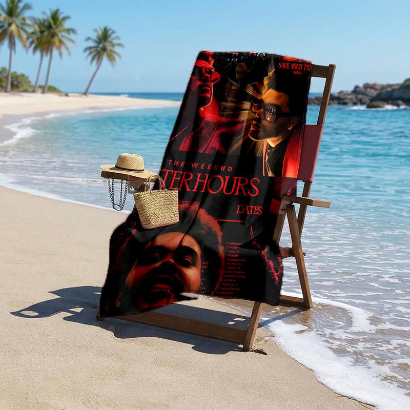 Weeknd Fashion Beach Towel: Ideal for Summer Adventures Soft, absorbent and quick drying suitable for swimming and bathing