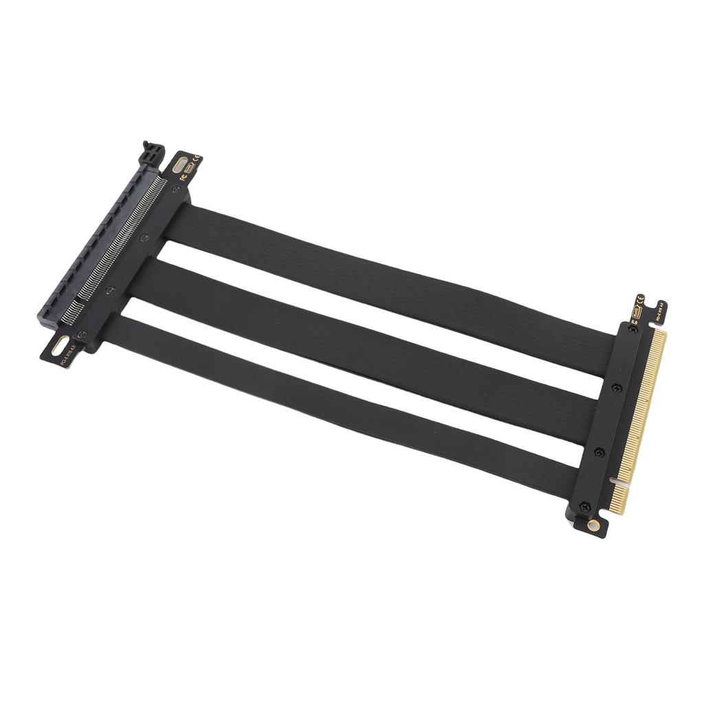 Кабель-райзер PCIE 4.0 X16 Высокоскоростной Гибкий Удлинитель Карты Порт Расширения Адаптер 180 Градусов GPU