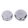 Металлические коробки для таблеток, круглые коробки для таблеток из нержавеющей стали, органайзер для лекарств, контейнер для лекарств, разветвители, коробка для конфет и таблеток