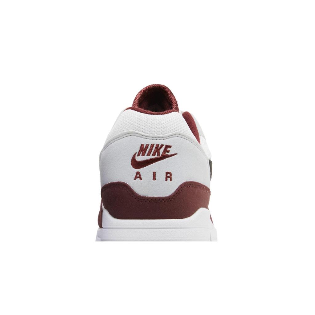 Nike Air Max 1 'Dark Team Red' (Unisex) White / Black / Dark Team Red / Pure Platinum Casual Shoes FD9082 106