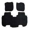Dustproof, Wear-Resistant Nylon Car Floor Mats for Honda Fit (2015-2019) - Black