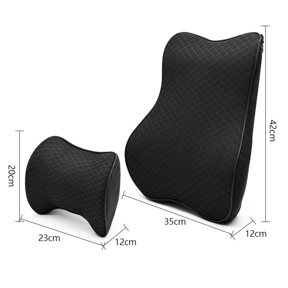Подушка для подголовника для шеи автомобиля, подушка для автокресла, защита для головы, автомобильное сиденье, подставка для шеи, память, хлопок для офиса