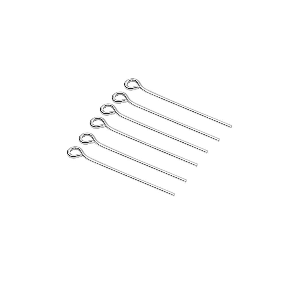 200 шт./набор Полезные Металлические Штифты с Петелькой Мини 35-70 мм Иглы для Бисерной Вышивки DIY Поделки Штифты с Головкой Изготовление Браслетов Украшений