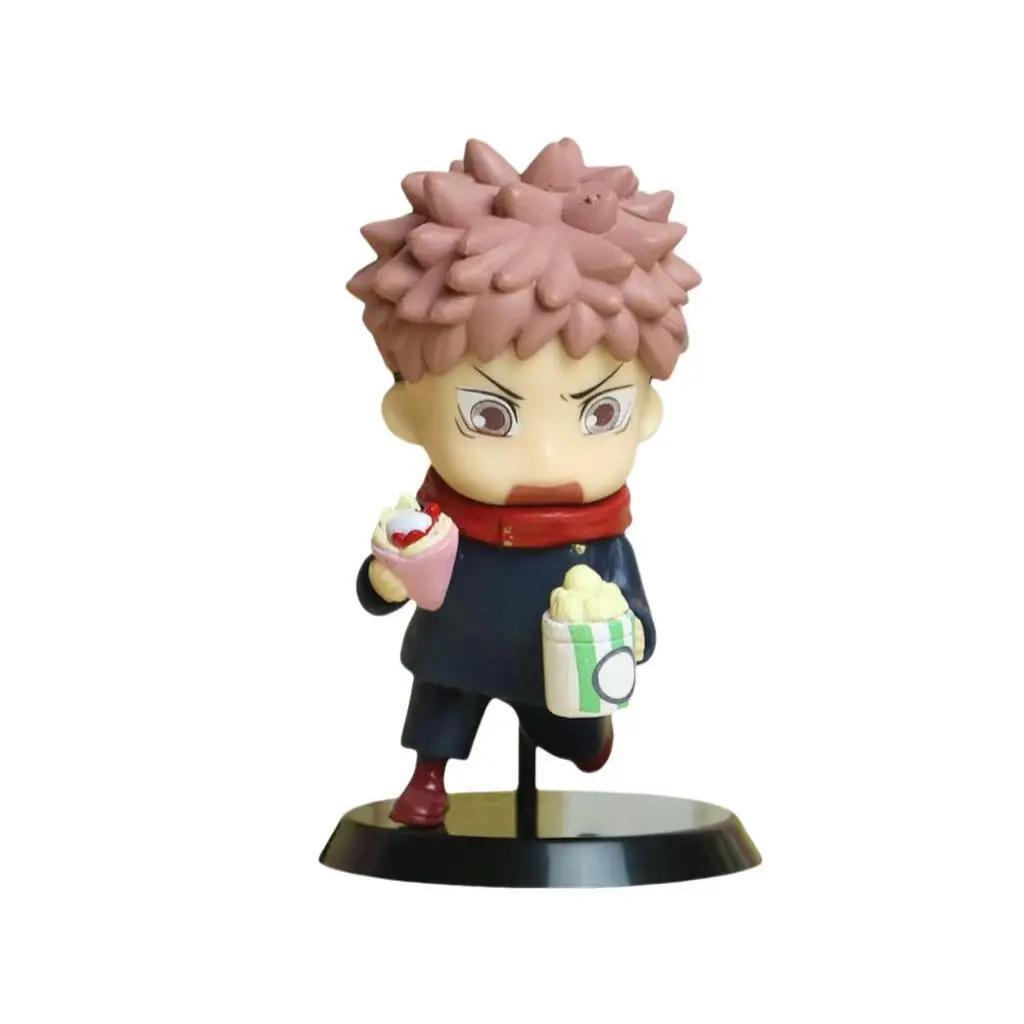 6 шт./упаковка Фигурка Jujutsu Kaisen Q Posket Сатору Годжо Гэто Сугуру Юдзи 7 см Фигурка Коллекция Аниме Куклы Модель игрушки Украшения