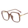Fashion Frosted Multicolor Glasses Anti Blue Light Blocking Lens Square Frame Eye Protection Eyeglasses Women Men