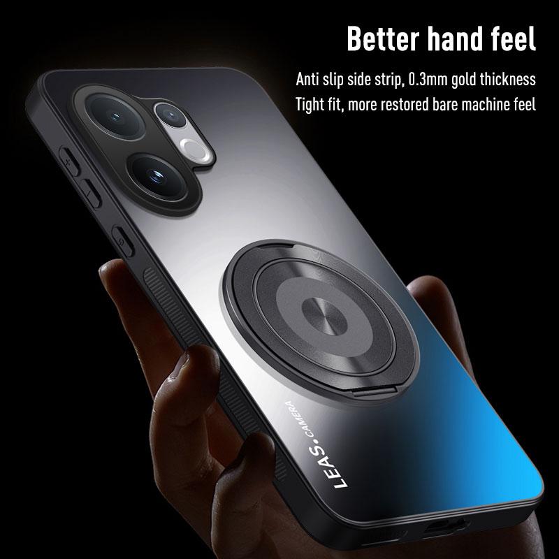 EUCAGR Для VIVO V60 5G Роскошный AG Матовый Мягкий ПК+ТПУ Матовый С подставкой Задняя крышка Для VIVO V60 V 60 Чехол для телефона Coque С подставкой