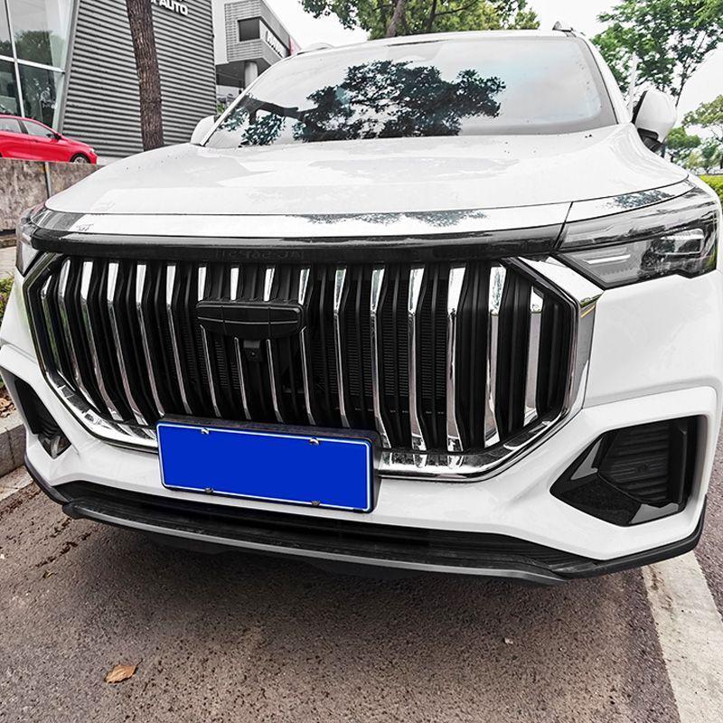 Черные автомобильные эмблемы для Geely Tugella\Monjaro\Coolray\Azkarra\Okavango\Emgrand Передний логотип Наклейки на кузов