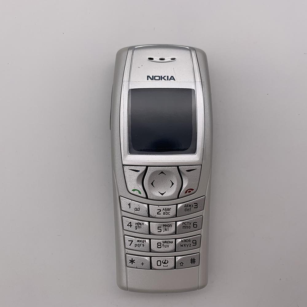 Восстановленный оригинальный мобильный телефон Nokia 6610 с 1 SIM-картой