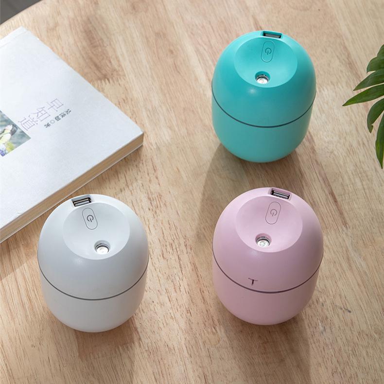 Large USB Capacity Small Ultrasonic Air Humidifier Mini Portable Essential Oil Aromatherapy Diffuser for Home Office Car