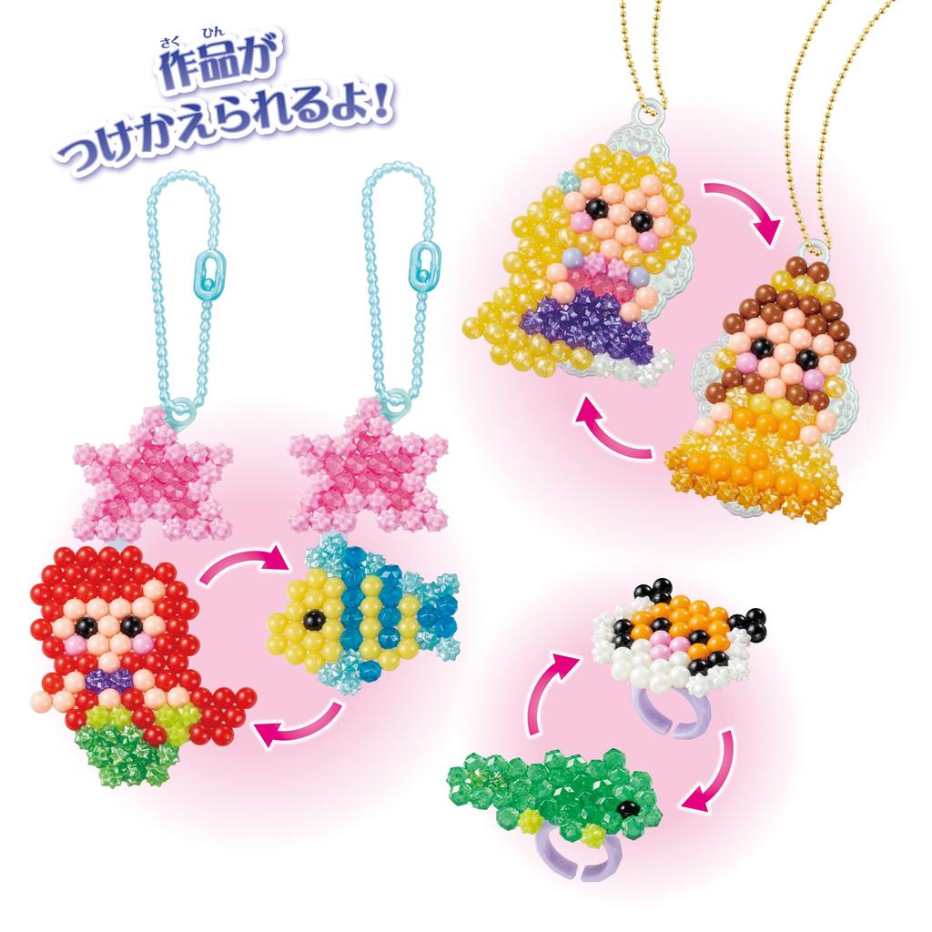 Персонаж EPOCH Aquabeads продается отдельно. Набор бусин. Аксессуар принцессы. Сертификация ST Mark. Игрушка для детей от 6 лет. Водяные палочки с игрушкой для приготовления воды.