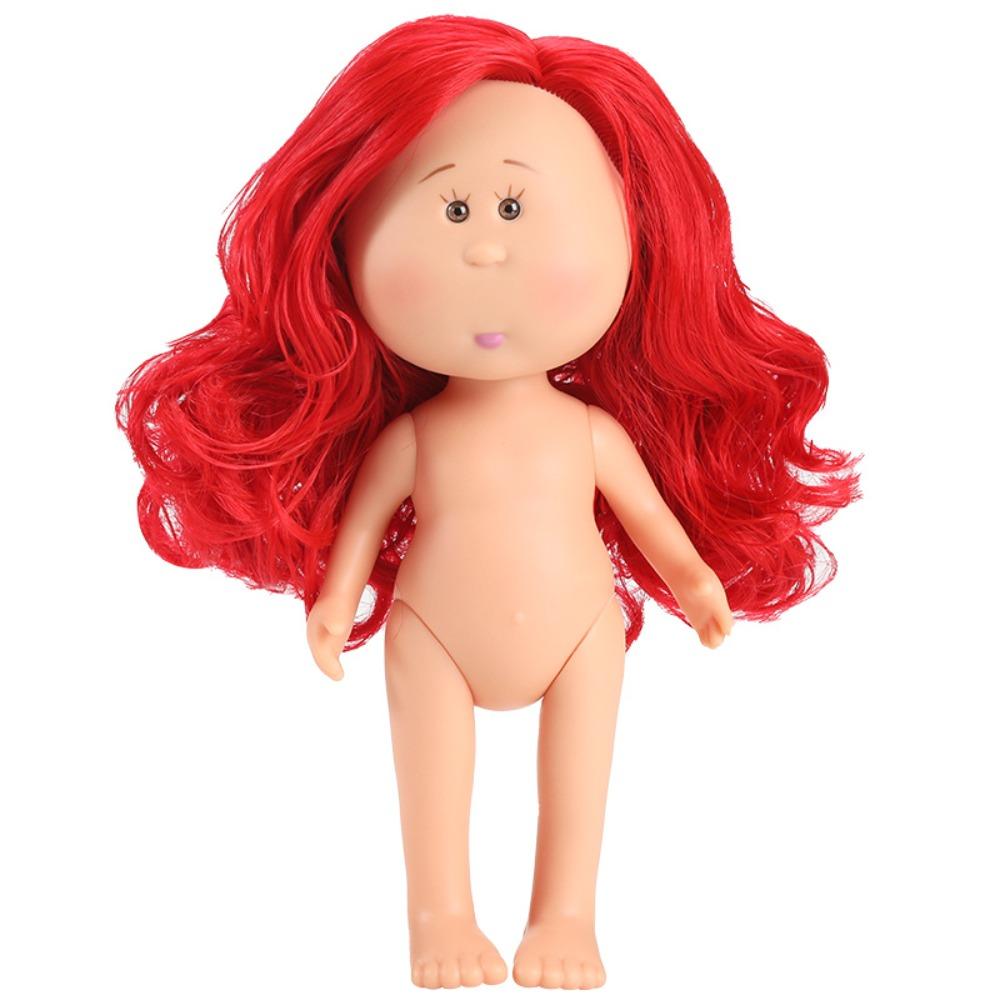Темная Кожа 24см Боб Глаз Виниловая Кукла Кудрявые Волосы Фигурка Тело Mia Картофельные Куклы DIY Игрушки