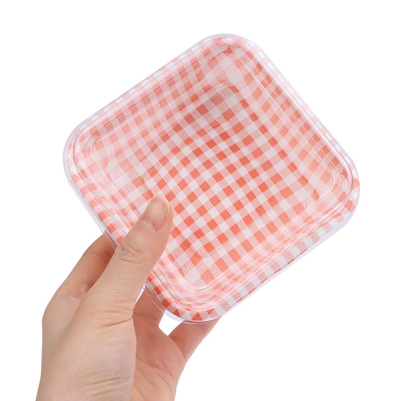 10 шт. пластиковый стаканчик для десерта с муссом для торта, йогуртовый пищевой контейнер с прозрачной крышкой, коробка для упаковки мусса из мелалеуки для торта