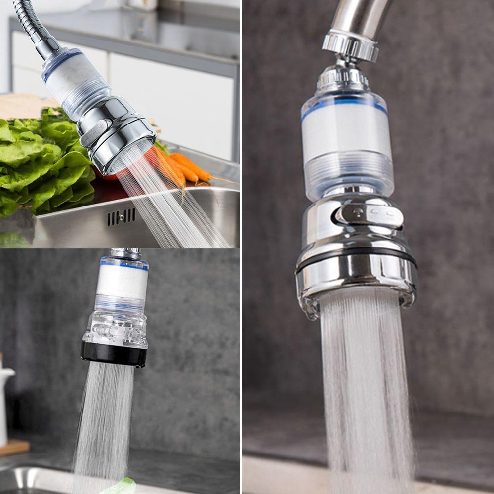 360° Aerator Connector Sprayer Filter Diffuser Tap Head Swivel Tap Water Purifier Faucet Nozzle