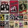 Vintage Classics Rock Band Art Metal Poster Tin Sign Music Bar Pub Club Retro Man Cave Living Room Workshop Decorative Plaques