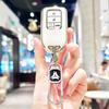 Автоматический бесключевой для Honda Crv Xr-V Cr-V Fit Civic Accord Hr-V Hrv City Odyssey 4 Кнопки ТПУ Чехол-Крышка Оболочка Держатель Брелока для Автомобильного Ключа