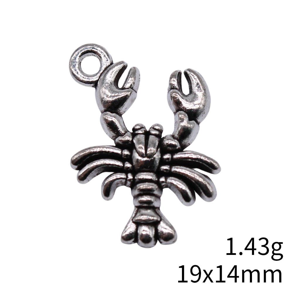 Wedding Anniversary Charms Bulk Octopus Seahorse Crab Shrimp Charms Pendant Cheapest Items Pendants For Bracelets