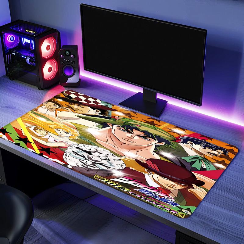 Коврик для мыши JoJo's Bizarre Adventure1 - Нескользящая резиновая основа, Гладкая поверхность для работы, игр, офиса и домашнего использования, Настольный коврик для мыши