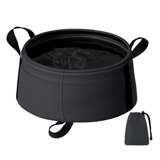 Портативный складной таз для воды, большая емкость, таз для хранения, устойчивая герметичная конструкция, складной умывальник