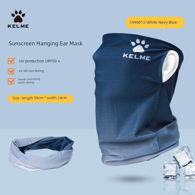 Kelme Sun Protection Ice Silk Mask Cycling Magic Headband Ear Hanging Neckerchief Cover Men's Face Towel Bicycle Fishing Outdoor