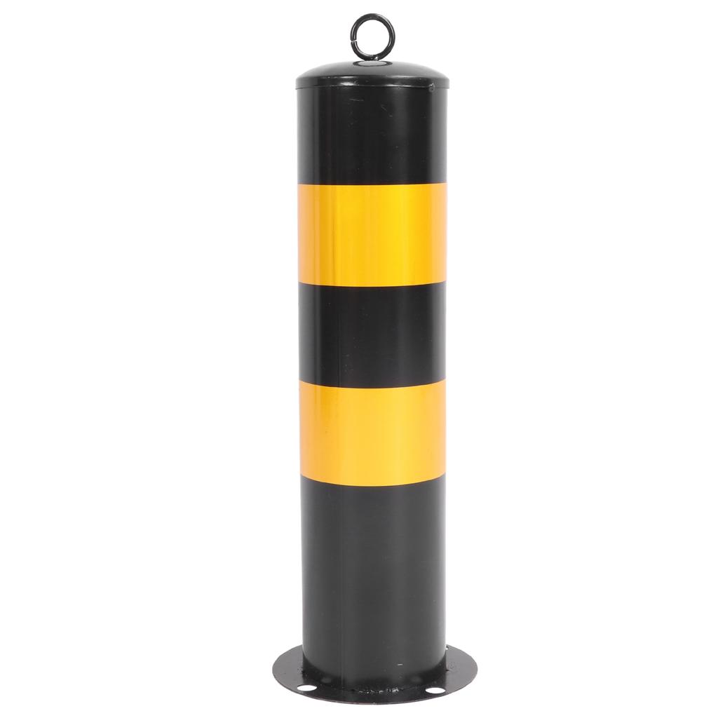 50CM Security Road Post Thickened Cold Rolled Steel Traffic Delineator Post Crossing Street Warning Pile