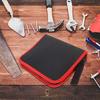 Wrench Organizer Drill Bit Storage Bag Zipper Bit Tool Pouch Cloth Bit Carrier Small Tool Carrying Case Zipper Pouch