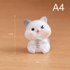 Статуэтки Миниатюры Мультфильм Милый Кот Котенок Животные Микро Пейзаж Украшения Для Украшения Дома Декор Для Комнаты Аксессуары