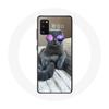 Чехол для Samsung Galaxy S20 Cat с фиолетовыми очками