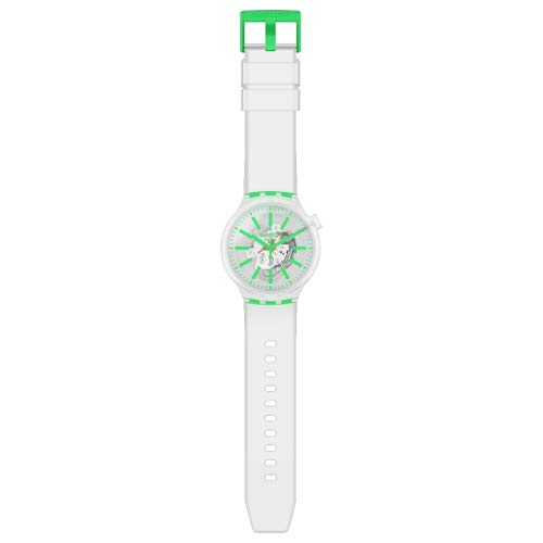 Наручные часы Swatch Big Bold GREENINJELLY SO27E104, Официальный японский продукт, Прозрачные