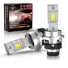 Ultimate Perrace D4S LED Quick High 6500K Quiet Noise Easy Vehicle Inspection No Set of 2 [The Compact!] Headlights, Installation, 24,000 LM,