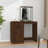 VidaXL Dressing Table with Mirror, Makeup Table with Storage, Cosmetic Table, Bedroom Furniture, Modern, 816767