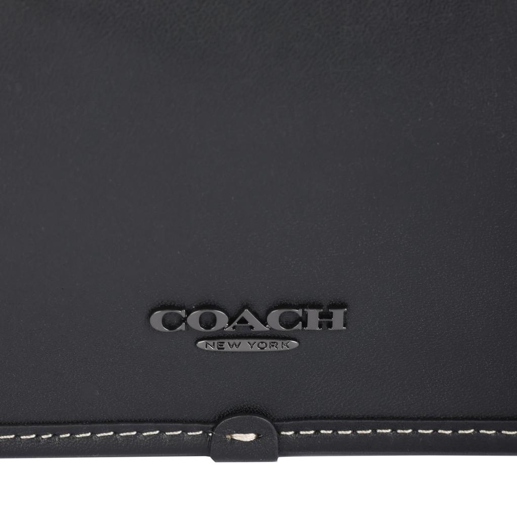 Coach X Совместная коллекция Disney Принт Микки Застежка-пряжка Многофункциональная кожаная сумка через плечо Crossbody Средний Мужские сумки Черный CM030-QBTJE