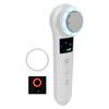 Hot Cold Face Massager Handheld Facial Vibration Massager Red Blue Light Therapy Beauty Machine