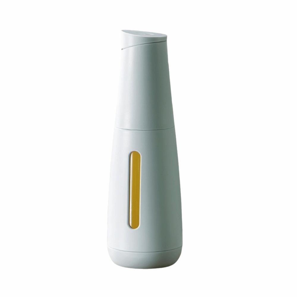 470ML Glass Oil Dispenser Light Proof Glass Visible Window Kitchen Oil Condiment Bottle Automatic Open Close with Scale