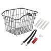 Bicycle Frame Basket, Metal Bike Rack Storage, Pannier Bag, Pet Carrier for Mountain Bike,