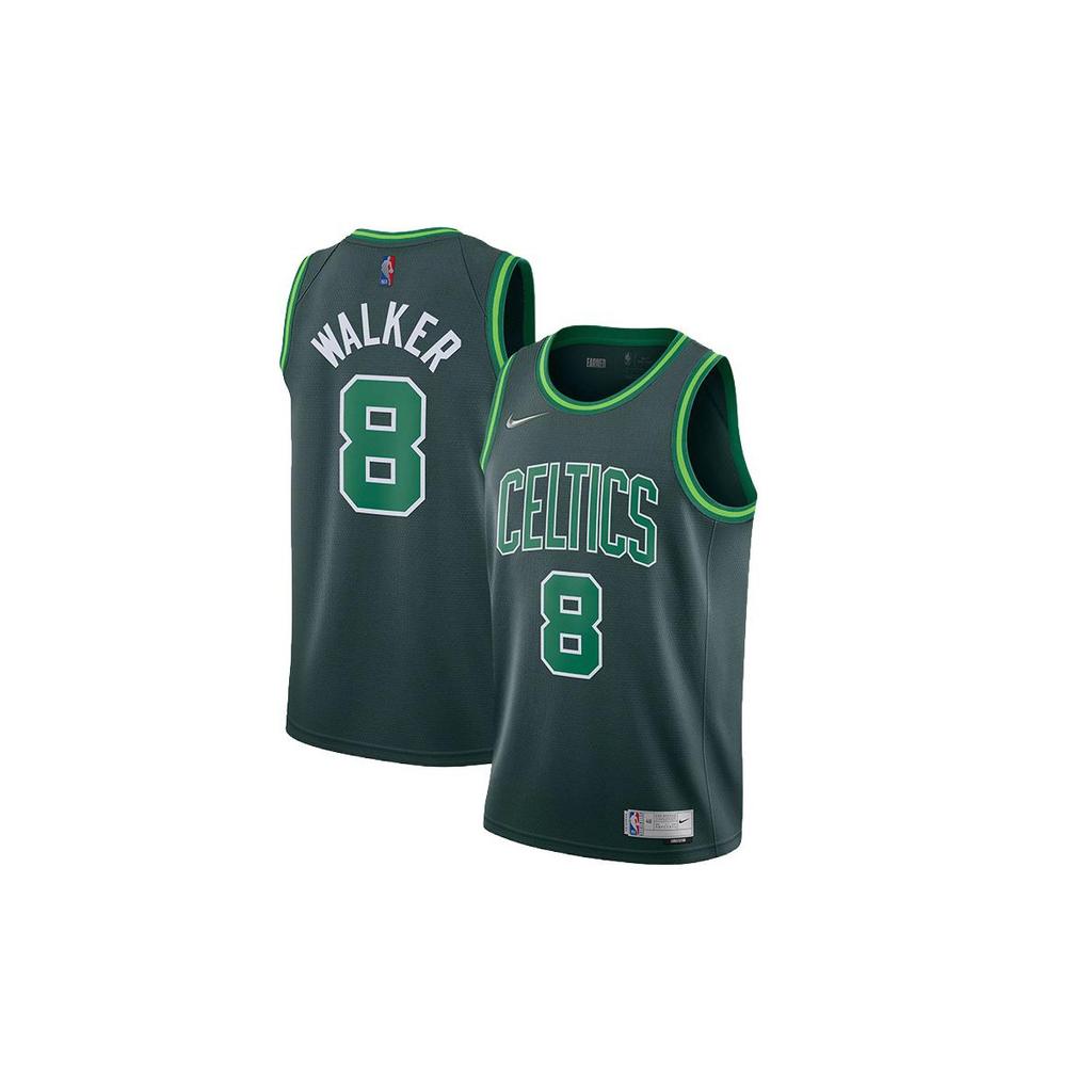 Nike Баскетбольная майка NBA Retro Celtics Kemba Walker No. 8 Мужские топы Зеленый CN9893-301