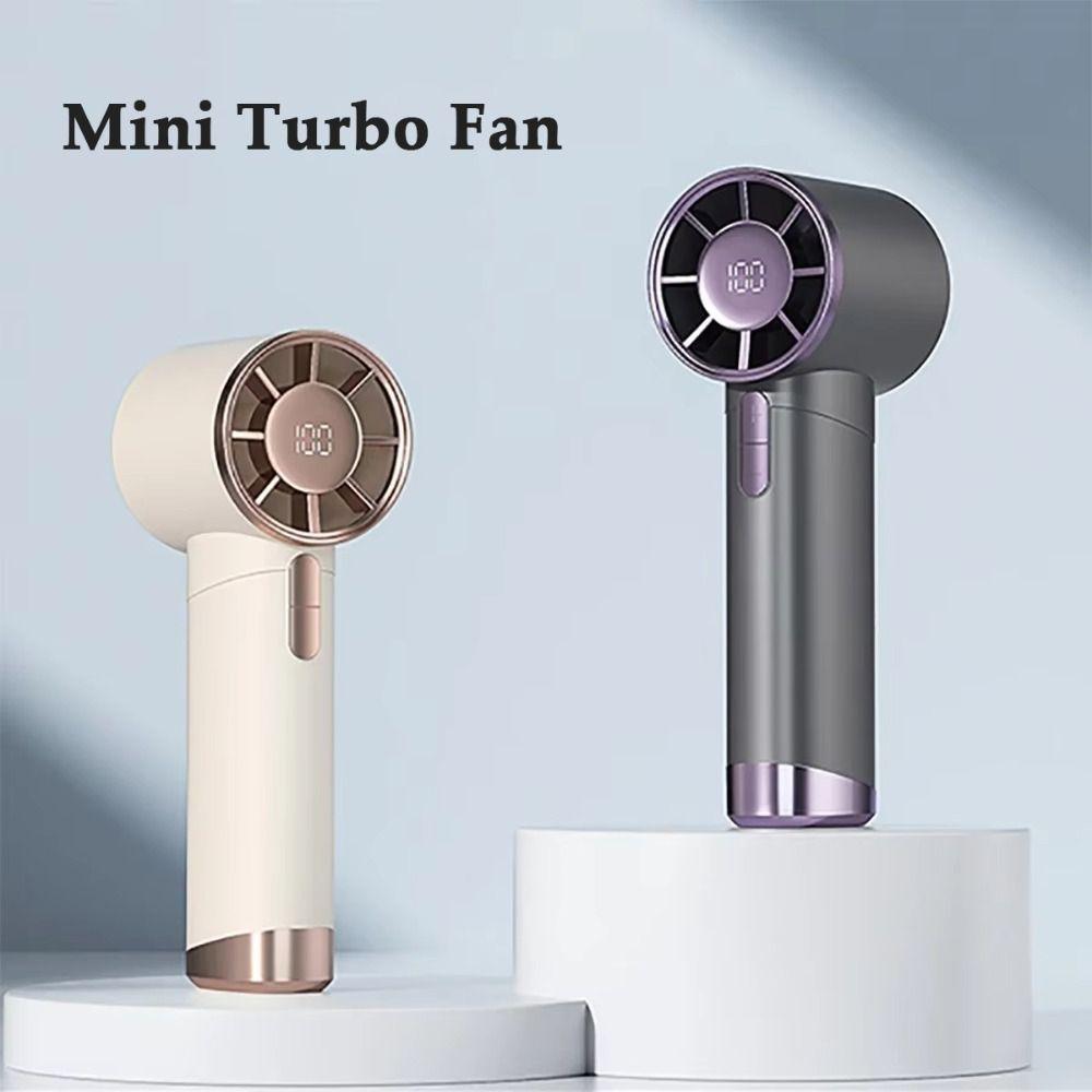 Portable Handheld Fan Turbo Pocket Fan New Electric Fan for Outdoor Travel