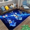 1pc Sonic the Hedgehog Carpet for Room Floor Mat, Comfortable Office Chair Printed Area Rug, Beautiful Hotel Rug