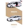 1/24 Toyota Sienna Granvia MPV Van Alloy Diecasts & Toy Vehicles Metal Toy Car Model Sound and Light Collection Kids Toy