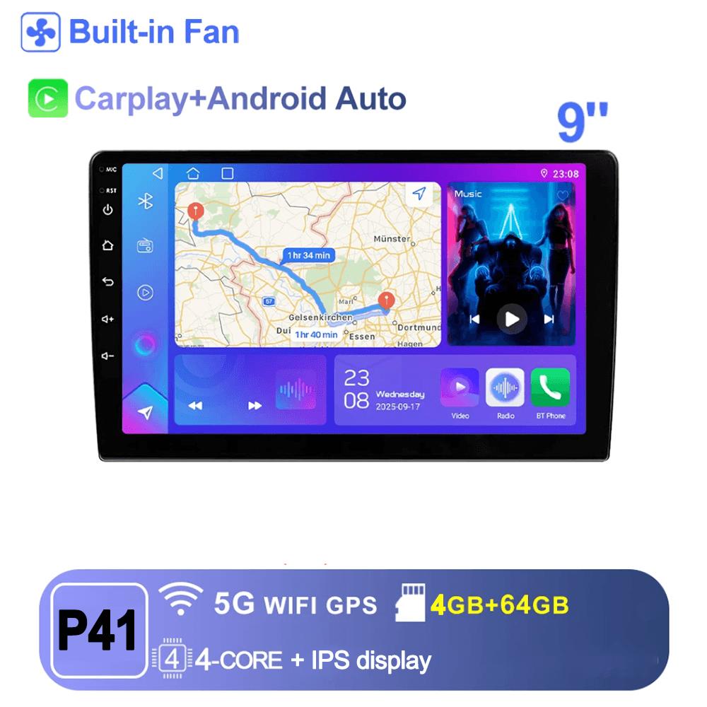 7/9/10'' 2 Din Android 13 Автомагнитола 64 ГБ Мультимедиа Видео Универсальный Стерео Carplay GPS Для Volkswagen Nissan Hyundai Kia игрушка