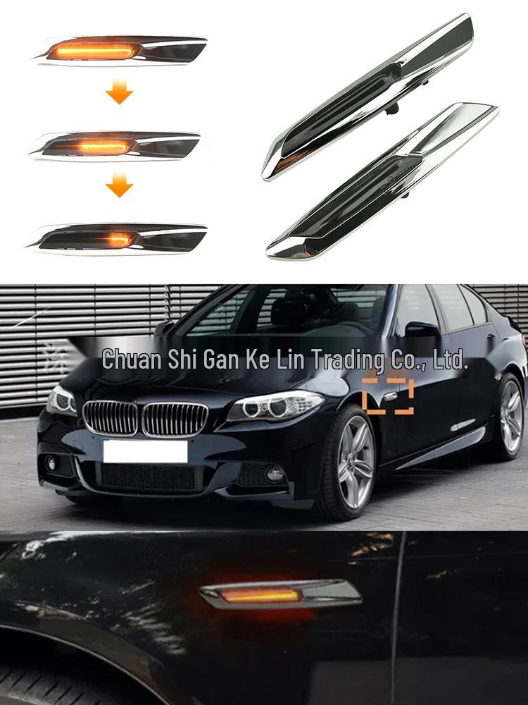 Совместимый последовательный светодиодный повторитель поворота на крыло для BMW 1, 3, 5 Серии (E81, E87, E88, E90)