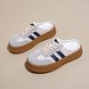 Student Casual Half Slippers Outer Wear Summer New Little White Shoes Versatile Board Shoes Casual Sandals