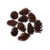 10pcs Pine Cones Baubles Hanging Christmas Tree Holiday Decoration A 6-8CM