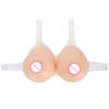 Silicone Breast Form Transparent Shoulder Strap Artificial Fake Boobs for Mastectomy Crossdresser