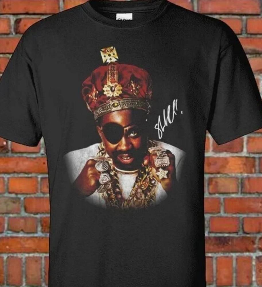 Графическая футболка Slick Rick Унисекс Хип-хоп футболка Унисекс футболка