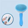 Расческа для кошек, удаление шерсти, плавающий очиститель для волос, расческа для собак с функцией удаления шерсти одним щелчком