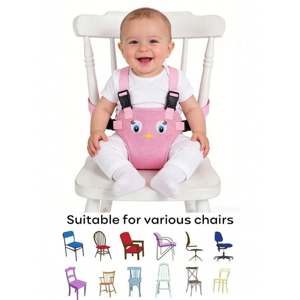 Breathable Baby Dining Waist Belt Soft Stroller Anti-Fall Strap High Chair Safety Belt Vacation