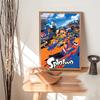 S-Splatoons Series Game DIY Sticky Poster Fancy Wall Sticker for Living Room Bar Decoration Wall Decor