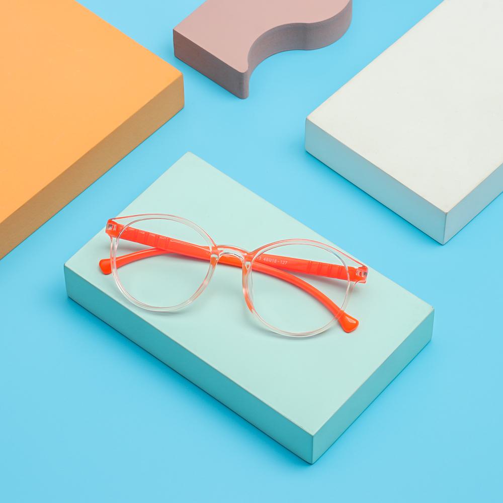 Прозрачные детские очки с защитой от ультрафиолета UV400, прозрачные линзы, компьютерные очки, блокирующие синий свет